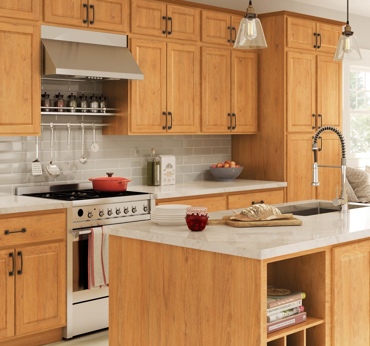 Installing Oak Kitchen Cabinets