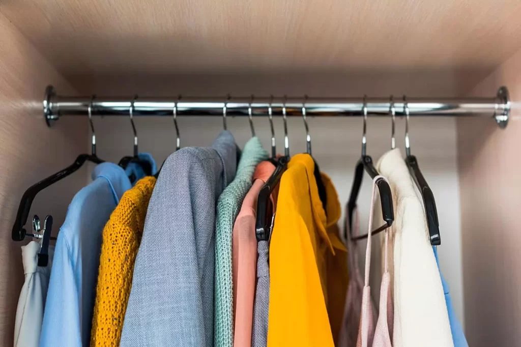 Decluttering your closet