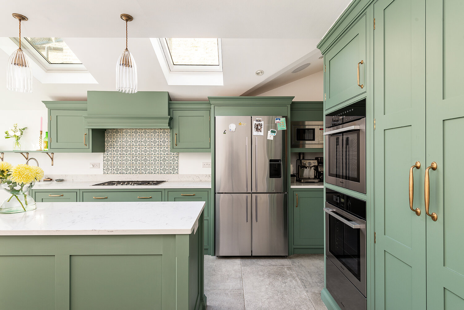 Sage Green Cabinets