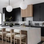 Black Kitchen Cabinets