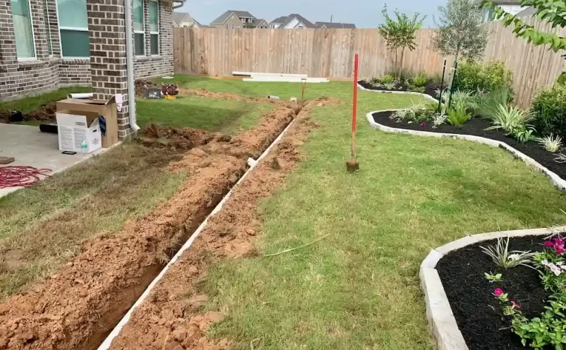 French Drains & Yard Drainage