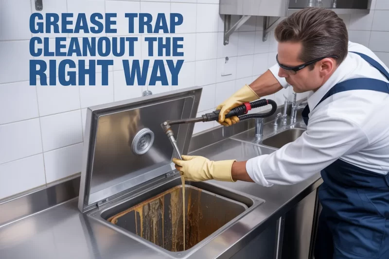 How to Do a Grease Trap Cleanout the Right Way: A Complete Guide