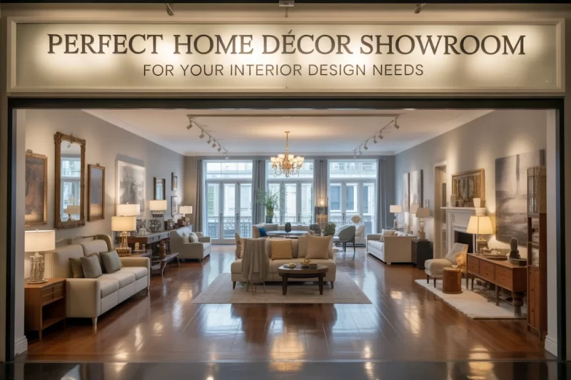 How to Choose the Perfect Home Décor Showroom for Your Interior Design Needs
