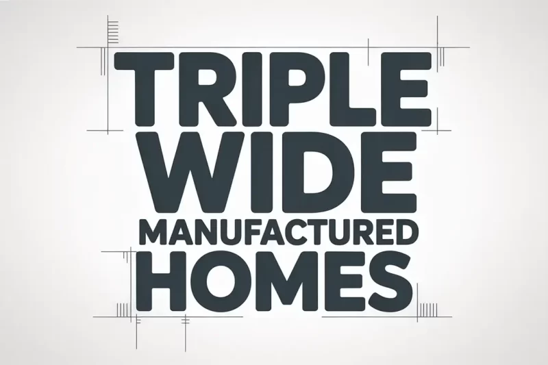 Triple Wide Manufactured Homes: Everything You Need to Know Before Buying