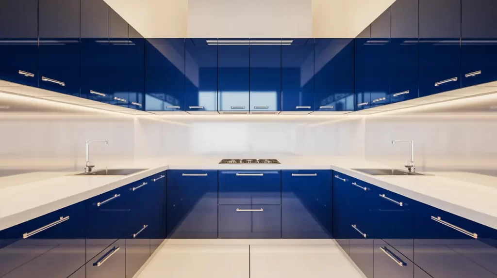 Blue Kitchen Cabinets